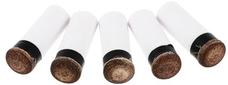 Happyyami 5stücke Billard-Queue-Spitze Aus Kunststoff Langlebig Und Robust Für Gute Ballkontrolle Einfach Austauschbar Installieren