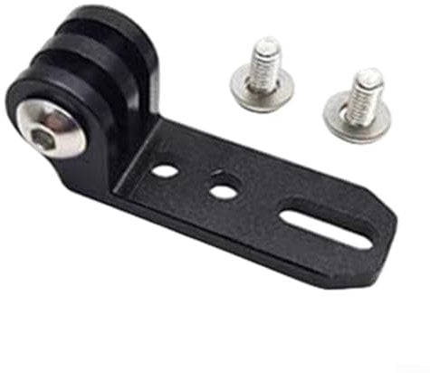 PETSTIBLE Bike Number Plate Holder, Bike Number Plate Holder For Saddle Bike Camera Holder For Gopro