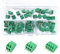 60 Stück PCB Schraubklemmen,2.54mm 0.1 Pitch PCB Mount Screw Terminal Block,2P 3P 4P Klemmen Terminal 6A für 26-18AWG Kabel