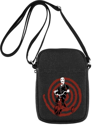 G2TUP Jigsaw Killer Crossbody Bag Jigsaw Killer Gifts Horror Movie Character Crossbody Purse Jigsaw Killer Merch, Ridebike People