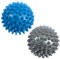 Massagebälle Faszienball, 2 Stück Magnetischer Hochstress Akupressurball, Skills Igelball, Spiked Massage Ball Hart, Massagebälle mit Noppen,für Rücken Beine Füße Hände