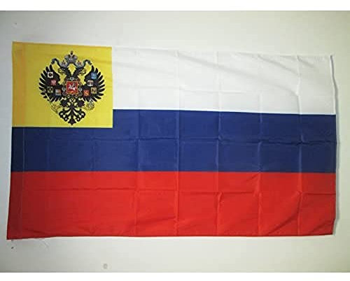 Empire Russe 1914-1917 - Empire Russe 90X150Cm Extérieur Drapeaux Lavable Drapeau De Jardin Ésistantes À La Décoloration Patio Drapeaux Décoration Pour Porche Pelouse Bureaux