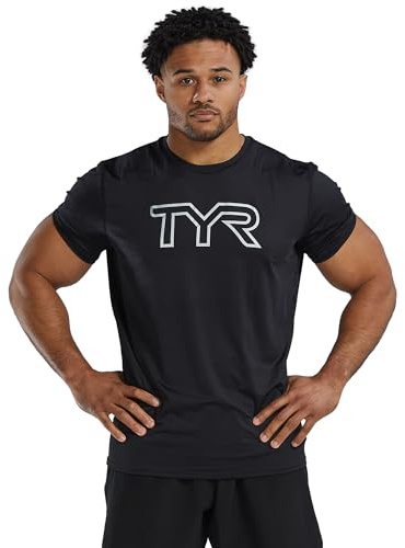 TYR Herren Athletic Performance Workout Airtec Kurzarm Tee