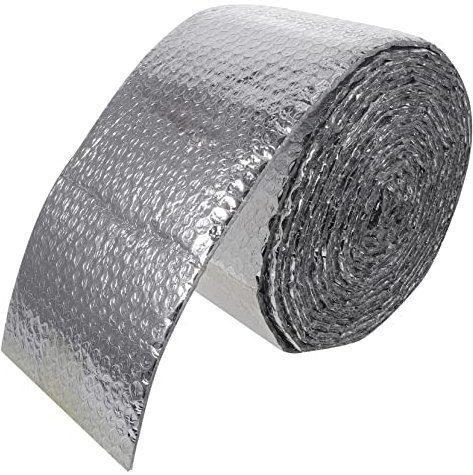 Artibetter Aluminium Luftpolsterfolie Isolierfolie Für Hausdämmung Energieeffiziente Dachboden Und Wanddämmung Feuchtigkeitsbeständig Druckfest Wetterfest Für Innen Und Außenbereich