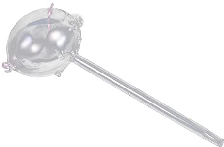 Toyvian Pig Waterer Kugeln bewässern Pflanzen Schwein Form Anlage kleine Bewässerungskugeln Blumen-selbstbewässernder Blumenbewässerungsvorrichtung Glas Transparent