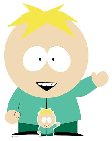 Star Cutouts SC4696 South Park Butters Cardboard Cutout 93cm – Cute Comedy Display for Bedrooms, Gaming Rooms & Collectors