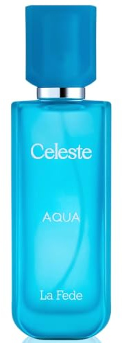 Celeste Aqua 100 ml Eau de Parfum by La Fede Khadlaj | Unisex Marine Citrus Perfume with Jasmine Ginger & Amber | Long-Lasting EDP
