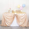 ShinyBeauty Pailletten-Tischdecke, rechteckig, 125 x 180 cm Champagner Hochzeit Tischdecke Leinen Tischdecke Overlay(Champagner, 125 x 180 cm)