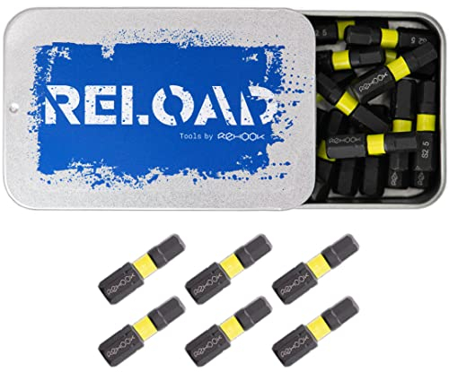 Rehook 25x H5 25mm Impact Screwdriver Drill Driver Bits Set H5 Hex Allen Tool Bits for Dewalt, Milwaukee, Bosch, Sabrecut and Others