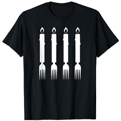 Four Candles Fork Handles T-Shirt