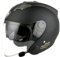 Bluetooth Jethelm Motorradhelm ECE Zertifizierung Integrierter Bluetooth-Helm Jet Scooter Helm Rollerhelm Jet-Helm Herren Damen mit Doppelvisier F,XL