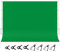 jiuzcare Fond de Photographie 3 x 2 m, 100% Polyester avec 4 Grandes Pinces de Studio et 4 Clips de tarp, écran Vert pour Studio Photo, vidéo et télévision, Vert