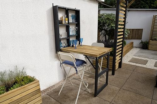 Forest Garden Fold Down Wall Garden Bar 1m x 0.77m