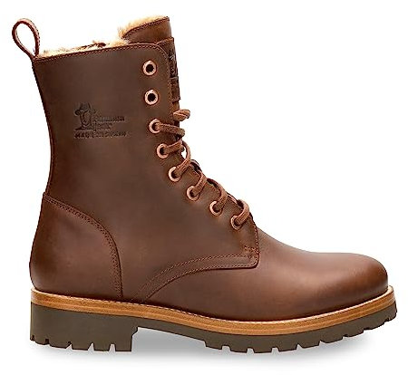 Panama Jack Friesland, Combat Stiefel für Damen, Leder B010, 36 EU