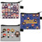Harry Porte Monnaie Enfant, Porte Monnaie en Toile, Wizard Monnaie Porte, Mini Portefeuille, Porte Monnaie pour Cartes de crédit, Cartes d'identité, clés, écouteurs, 3 Pièces