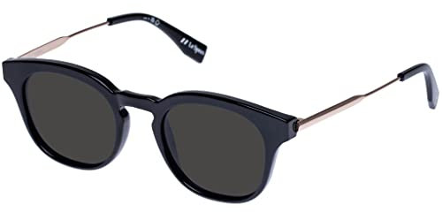 Le Specs TRASHER BLACK - Sonnenbrille für Damen und Herren Quadratische Rahmenform mit hohem UV-Schutz LSU2329618