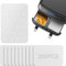 200 forros de papel para freidora de aire, forros de papel pergamino para freidora de aire dual Ninja Foodi, papel pergamino perforado antiadherente para Ninja DZ201 DZ401 para freidora de aire y