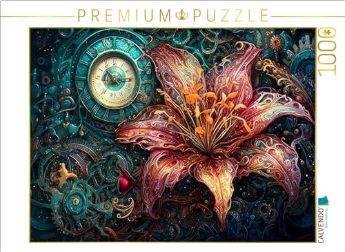 CALVENDO Puzzle Rote Lilie | 1000 Teile Lege-Größe 64 x 48 cm Foto-Puzzle für glückliche Stunden