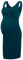 Smallshow Robe de maternité à manches froncées pour femme, bleu sarcelle, L