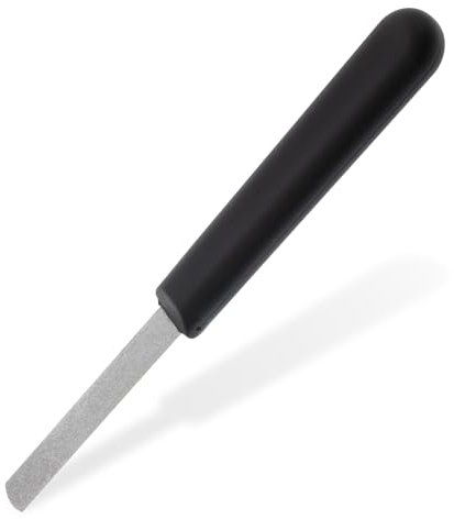Otto Herder Manicure Messerschärfer aus Solingen, präzise Feile 17,5 cm, für effektives Schärfen von Messern, ergonomischer Griff aus Kunststoff