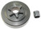 Catena pignone per tamburo frizione per Echo CS-260T CS-260TES CS-270WES CS-271T CS-280TES CS-281WES CS-2600ES Shindaiwa 269TS 269TCS A556000091, A556000092.