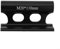 ZWEquipint Support de montage de fourche de vélo en alliage d'aluminium, 110 x 20 mm, support de toit de voiture, pour fourche avant à arbre ouvert, voitures, camions, camping-cars, bateaux, noir