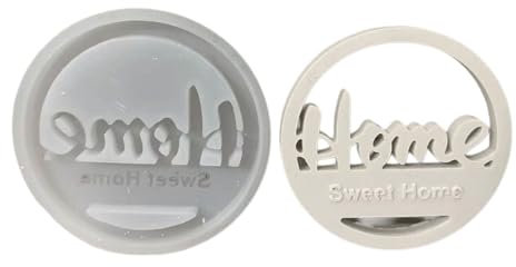 Silikonformen, Ringe, Süßigkeitenformen, Dekorationen, Epoxidharz, Wolken, Haus, hängende Ornamente, Gipsformen