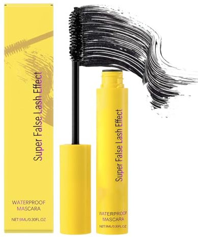 Colossals Bubble Mascara | Volumen Bubble Mascara | Wasserfestes Aufbaubare Mascaras mit Volumen & Längenformel | Natürlich Hypoallergenes Augen Makeup Wimperntusche Wimpern für Frauen