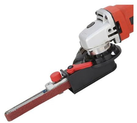 Smerigliatrice angolare Levigatrice a nastro Mini levigatrice Adattatore for nastro abrasivo Levigatrice a nastro Lima a nastro Testa a nastro Levigatrice for 115 mm 4,5 e 125 mm 5 Per uso fai da te