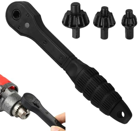 Bohrfutterschlüssel Ersatzteile Handwerkzeug Schraubenschlüssel Ausbau | Doppelkopf-Elektrobohr-Plattenschneider Ersatz Schraubendreherzubehör Motorrad