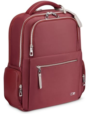 RONCATO WOMAN BIZ Zaino donna porta PC 14-38x32x11 cm - Bordeaux