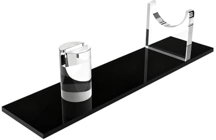 MiOYOOW Knife Display Stand, Acrylic Desktop Knife Rack & Knives Fixed Collection Holder for Home Kitchen Cabin Decor