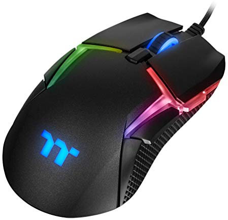 Thermaltake Level 20 RGB Gaming-Maus / 16.000 DPI/OMRON-Switches, GMO-LVT-WDOOBK-01, Black