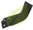 Couteau de fraise droit motoculteur AGRIA 6038