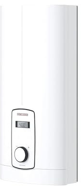 Stiebel Eltron 203865 DHB-E 27 Set Comfort instantaneous Water Heater, Electronically Controlled, LCD, Precise Temperature Selection, 400 V, White, kW