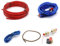 10GA Juego de Cables para Amplificador,1200W kit cable subwoofer Cable de audio para automóvil Kit de cableado para amplificador de auto