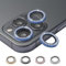 BISLINKS Bling Diamond Camera Lens Ring Cover Protector Tempered Glass Blue Compatible With iPhone 11 Pro