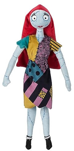 Disney Store Offizielle The Nightmare Before Christmas Plüsch-Kollektion – Sally – Detailliertes Design – Einzigartiges Geschenk für Fans & Kinder – Feiern Sie Tim Burtons ikonischen Charakter