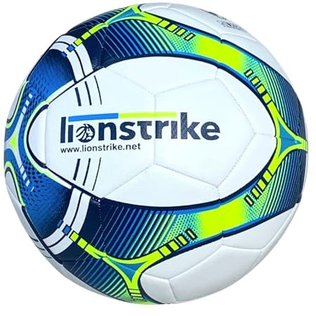 Lionstrike Fußball, Club-Standard-Trainingsfußball mit NeoBladder-Technologie, Trainingsball auf Vereins- und Liga-Niveau bei regulärer Größe und Gewicht (Größe 3, Türkis)