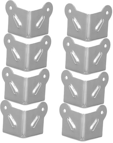 Angoily Aluminium-eckschützer – 8 Stück Sicherheitsschutz Aus Metall Für Möbel