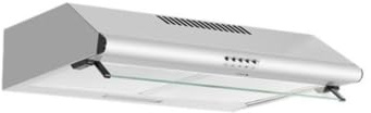 Campana extractora 60 cm, 189 m3/h, acero inoxidable, FHC14200X