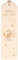 Spruchreif | Lesezeichen Krebs Sternzeichen | Graviertes Holz-Lesezeichen mit Lederband | Geschenk für Bücherfreunde & Astrologie-Fans | ca. 16 x 4,5 cm | Buchenholz