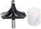 Glomora Roundover Router Bit 1/2in Shank,Tungsten Carbide Round Over Cutter Tool Bearing Guide for Edging Forming Rounding 3-1/2 Inch Diameter R1-1/2 Inch Radius