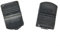 Eawfgtuw Lot de 5 boutons de réparation pour meuleuse d'angle, 2,5 x 2 cm, pièces d'entretien pour meuleuse GWS6/8-100/125 FF03-100A, commutateurs de rechange en plastique noir, kit de réparation