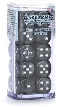 Games Workshop - Warhammer - Horus Heresy - Age of Darkness: Dice Set