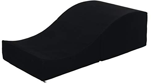 Liebescouch Erotikcouch Sexliege Erotiksofa Sexmöbel Liebesmöbel Erotikmöbel (Farbe: schwarz)