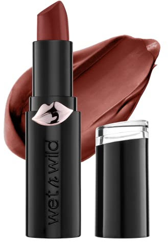 wet n wild Mega Last Matte Lip Color, Semi Matte Hyaluronic Acid Infused, Long Lasting Full Coverage for a Nourishing Pout, Cruelty-Free & Vegan - Sasspot Red