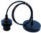 E27 Porte Lampe Suspension Avec Câble 1m - Pendentif Accessoires pour Bar, Café, Magasin de Vêtements, Maison, Hôtel (Noir)