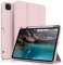 ZOYU Case for 11 inch iPad Pro 4th/3rd Generation 2022/2021, Trifold Stand Protective Case with Pencil Holder, Auto Sleep/Wake, Soft Slim TPU Back Cover, for iPad 11 Pro 2nd 1st Gen 2020 2018 - Pink
