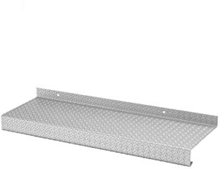 FBA 40 Fensterblech Fensterbank Gerstenkornblech mit Langlochstanzung 1,5/2 mm EV1 Ausladung 180 mm (2000mm)